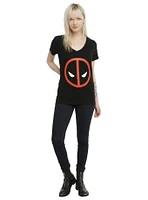 Marvel Deadpool Logo Girls T-Shirt