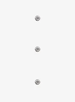 Steel Basic CZ Nose Stud 3 Pack