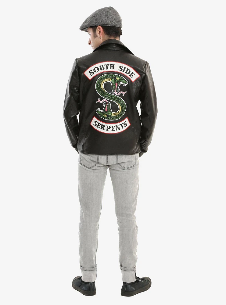 Riverdale Southside Serpents Faux Leather Jacket Hot Topic Exclusive