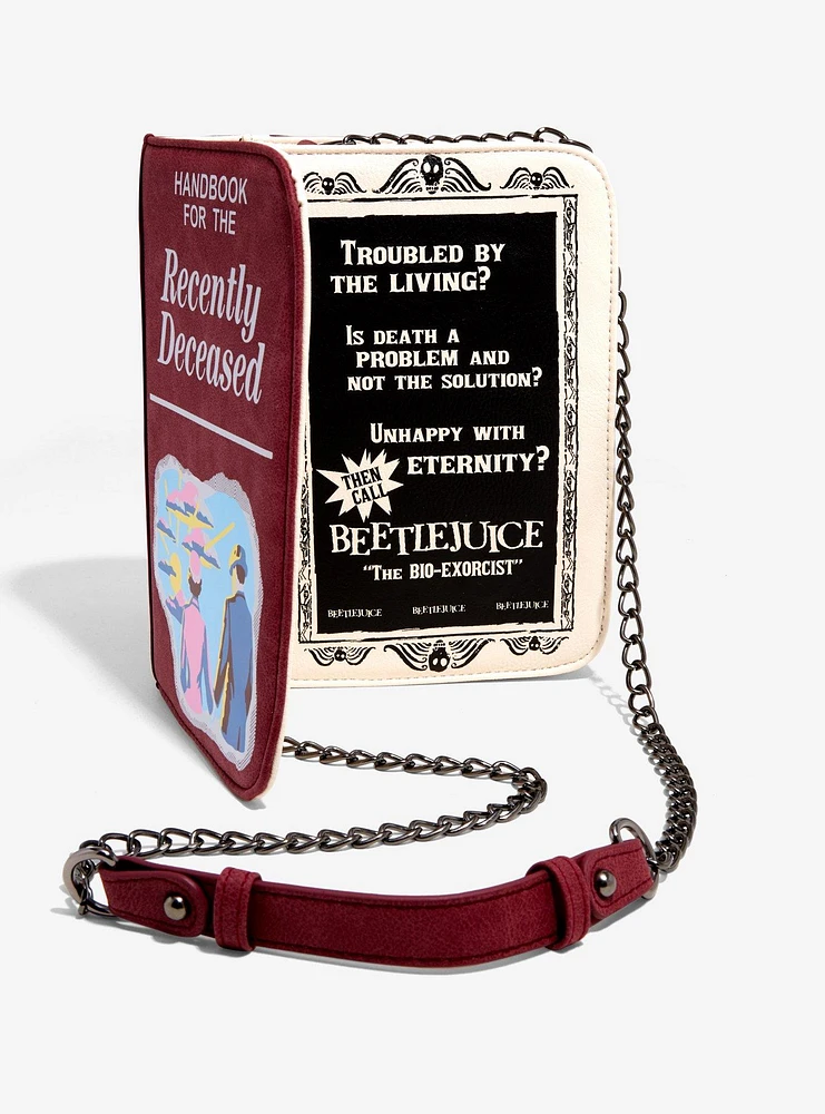 Beetlejuice Handbook For The Recently Deceased Crossbody Bag