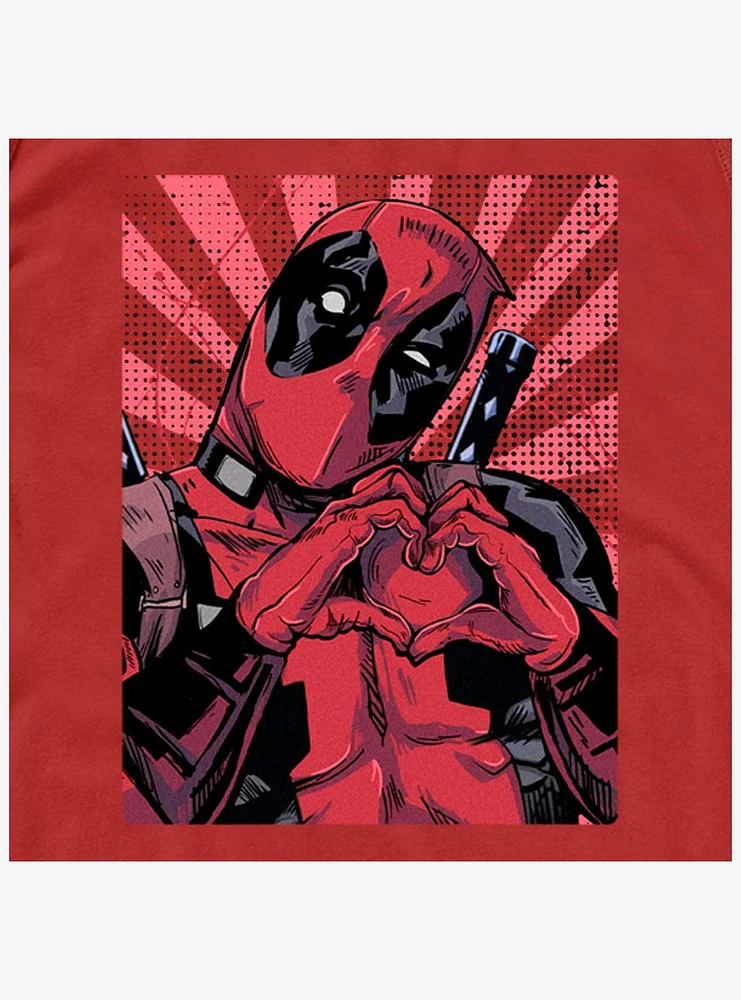 Marvel Deadpool Heart You T-Shirt