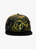 Twenty One Pilots Floral Camo Snapback Hat
