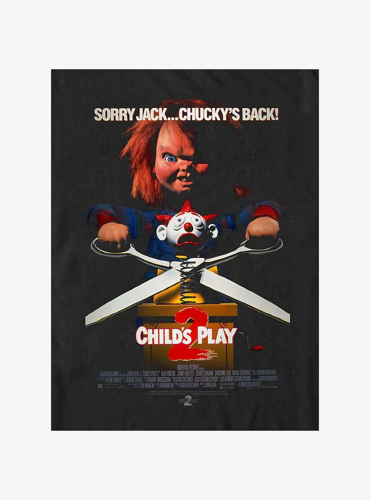 Chucky Childs Play 2 Poster T-Shirt
