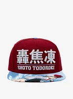 My Hero Academia Shoto Todoroki Snapback Hat