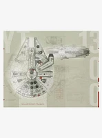 Star Wars Millennium Falcon Peel & Stick Mural