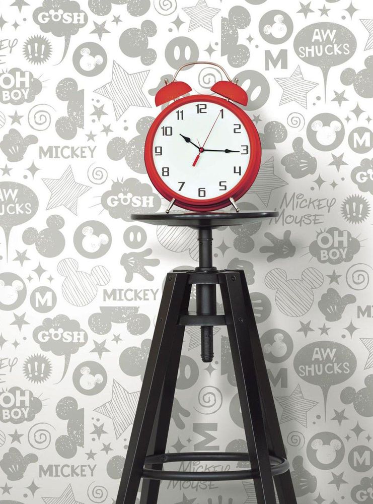 Disney Mickey Mouse Icons Peel & Stick Wallpaper