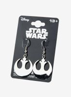 Star Wars Rebel Alliance Symbol Hook Earrings