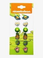 Nickelodeon Characters Stud Earring Set