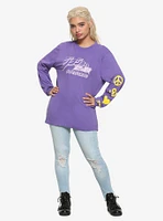 Jojo's Bizarre Adventure: Diamond Is Unbreakable Purple Girls Long-Sleeve T-Shirt