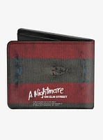 A Nightmare On Elm Street Freddys Sweater Stripes Red Black