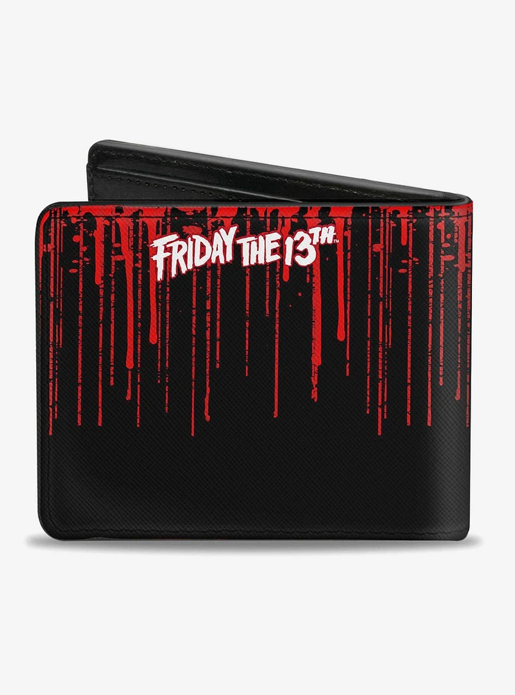 Friday The 13th Jason Voorhees Mask Bi-Fold Wallet