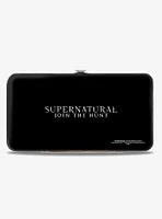 Supernatural Dean Smiling Pie Galaxy Hinged Wallet