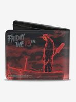 Friday The 13th Jason Boat Murder Bi-Fold Wallet