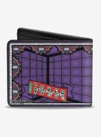 DC Comics Joker Stained Glass Bi-Fold Wallet