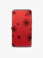 Disney 101 Dalmatians Cruella De Vil Spotted Fur Pose  Hinged Wallet