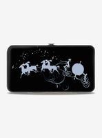 Disney Cinderella Countdown to Midnight pumpkin Coach Hinged Wallet