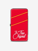 Disney Mickey Mouse Classic Pose The True Original Stripe Hinged Wallet