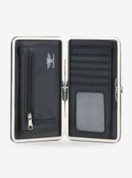 Disney Mickey Mouse Classic Pose The True Original Stripe Hinged Wallet
