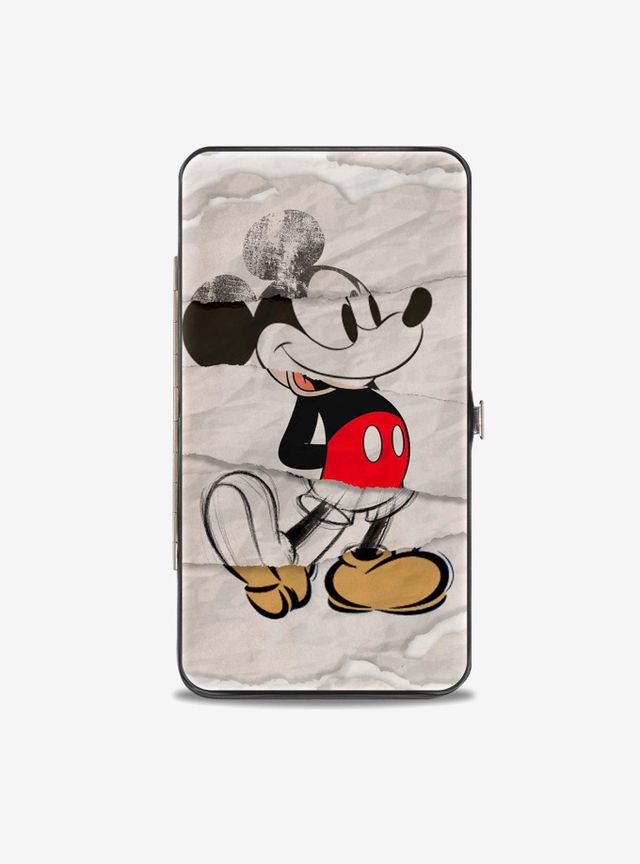 Buckle-Down Disney Mickey Mouse Standing Poses Vegan Leather Bag