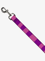 Disney Alice In Wonderland Cheshire Cat Striped Dog Leash