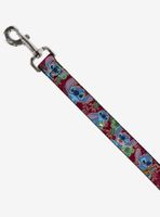 Disney Lilo & Stitch Expressions Tropical Flora Dog Leash