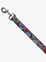Disney Lilo & Stitch Expressions Tropical Flora Dog Leash