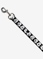 Disney Mickey Mouse Expressions Close Up Dog Leash