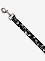 The Nightmare Before Christmas Jack Expressions Bones Scattered Dog Leash