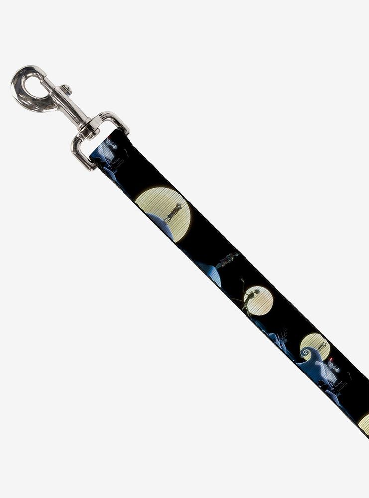 The Nightmare Before Christmas Jack Sally Moon Scenes Dog Leash