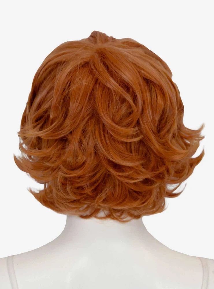 Epic Cosplay Aion Autumn Orange Mix Short Wavy Wig