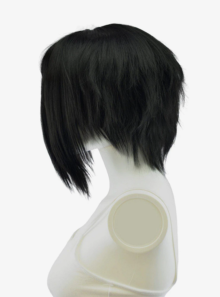 Epic Cosplay Aphrodite Black Long Bang Layered Short Wig