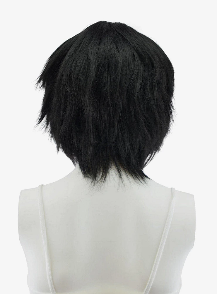 Epic Cosplay Aphrodite Black Long Bang Layered Short Wig