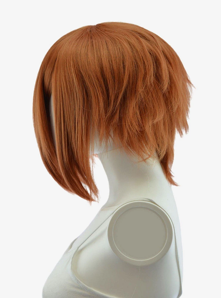 Epic Cosplay Aphrodite Cocoa Brown Long Bang Layered Short Wig