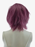 Epic Cosplay Aphrodite Dark Plum Purple Long Bang Layered Short Wig