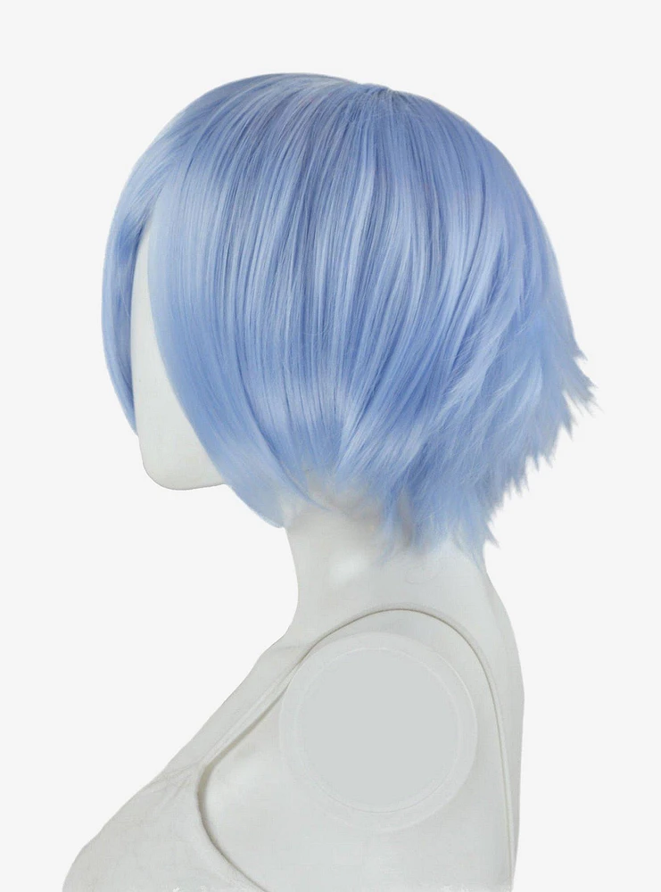 Epic Cosplay Aphrodite Ice Blue Long Bang Layered Short Wig