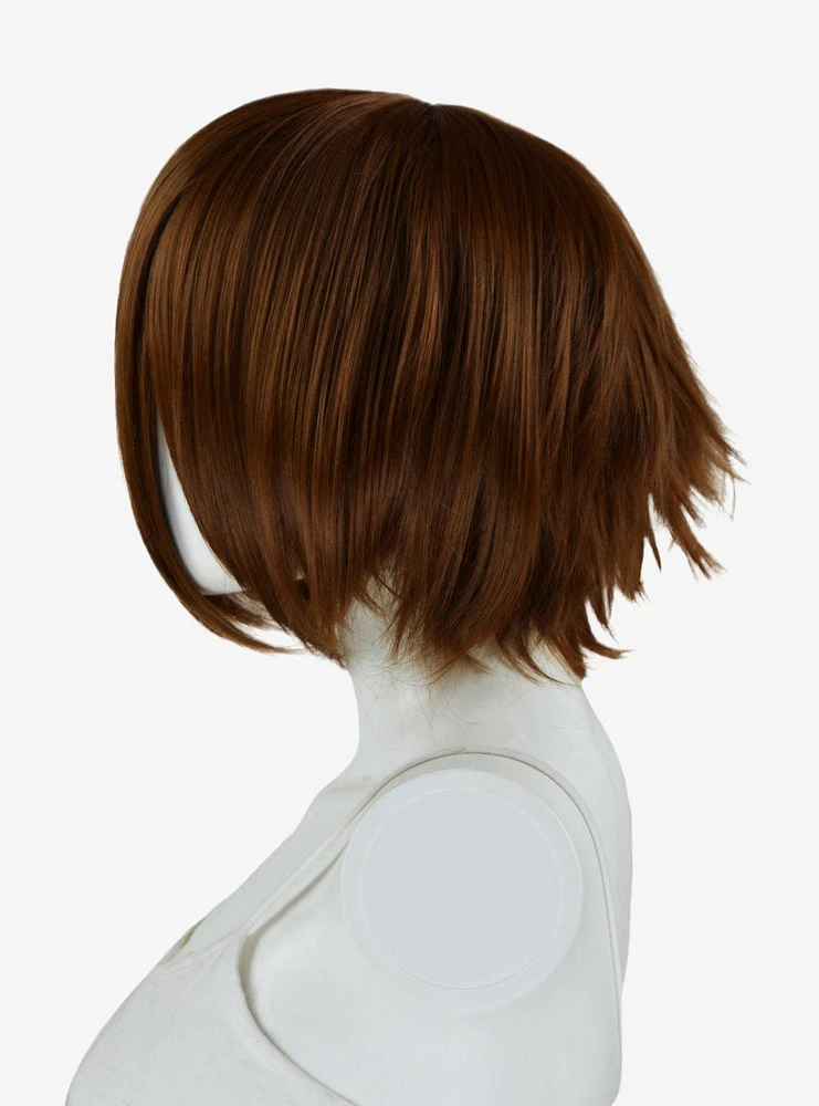 Epic Cosplay Aphrodite Light Brown Long Bang Layered Short Wig