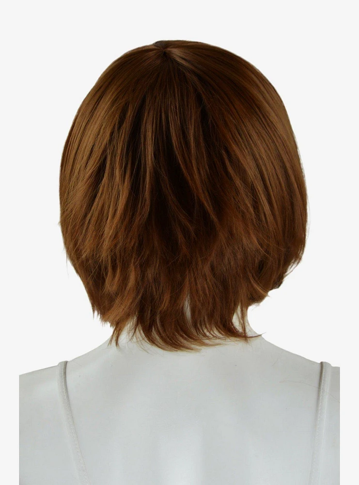 Epic Cosplay Aphrodite Light Brown Long Bang Layered Short Wig