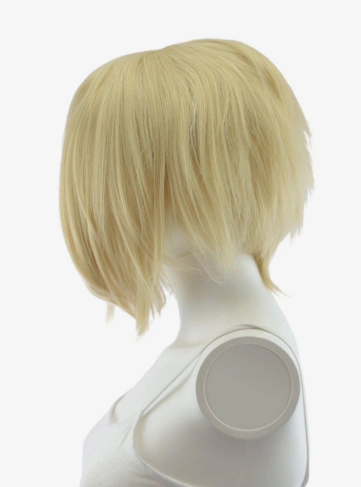 Epic Cosplay Aphrodite Natural Blonde Long Bang Layered Short Wig