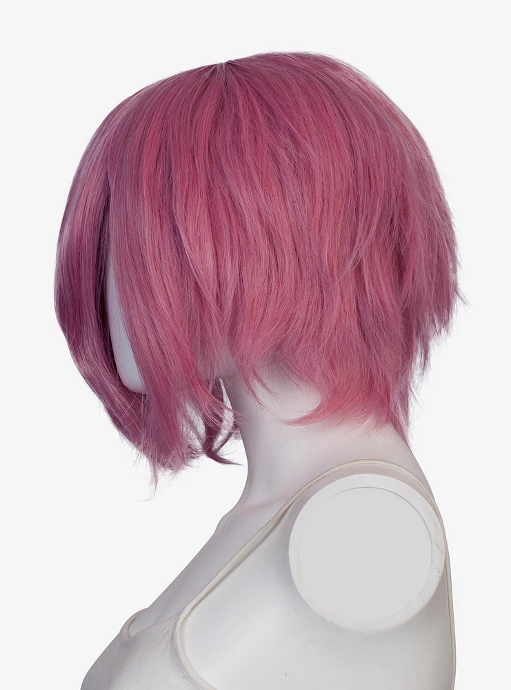 Epic Cosplay Aphrodite Princess Pink Mix Long Bang Layered Short Wig