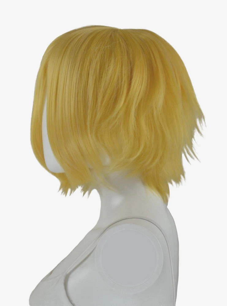 Epic Cosplay Aphrodite Rich Butterscotch Blonde Long Bang Layered Short Wig