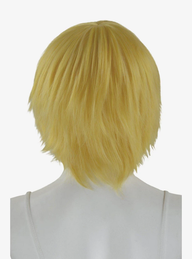 Epic Cosplay Aphrodite Rich Butterscotch Blonde Long Bang Layered Short Wig