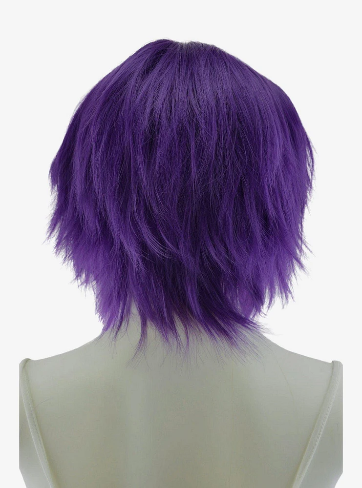 Epic Cosplay Aphrodite Royal Purple Long Bang Layered Short Wig