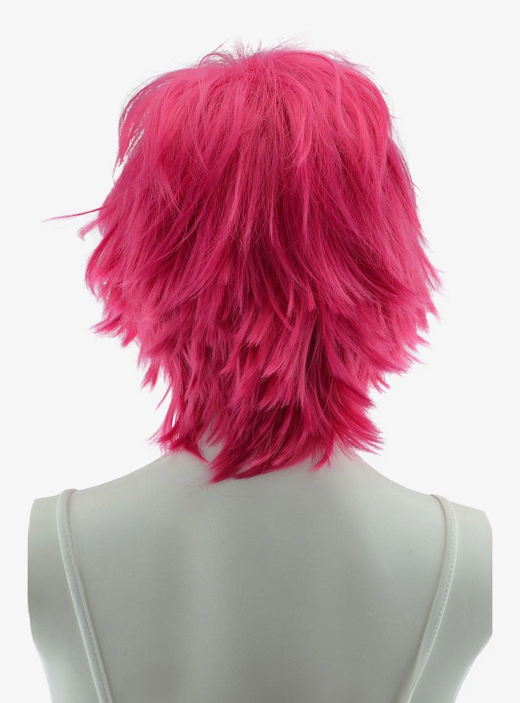 Epic Cosplay Apollo Raspberry Pink Shaggy Wig for Spiking 