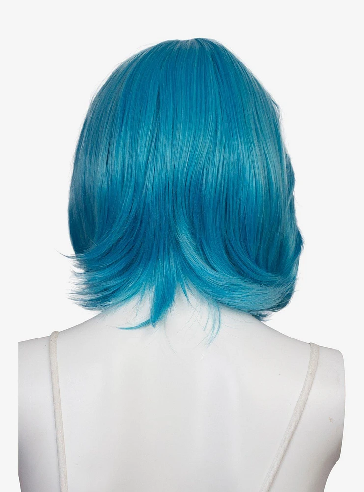 Epic Cosplay Chronos Anime Blue Mix Layered Bob Wig