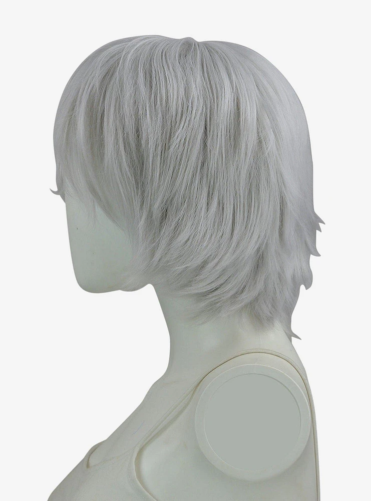 Epic Cosplay Apollo Silvery Grey Shaggy Wig for Spiking 