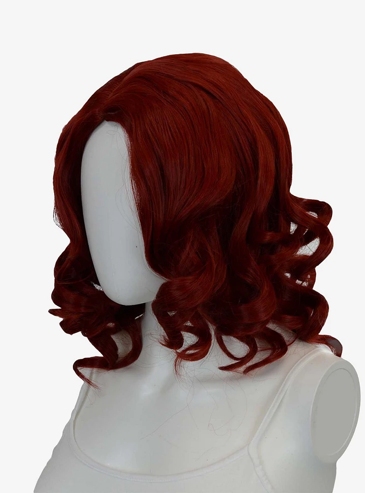 Epic Cosplay Dark Red Short Curly Wig