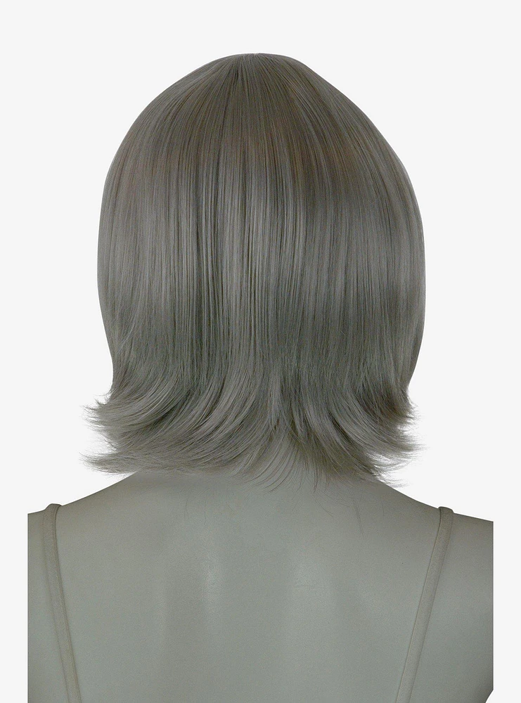 Epic Cosplay Chronos Gunmetal Grey Layered Bob Wig