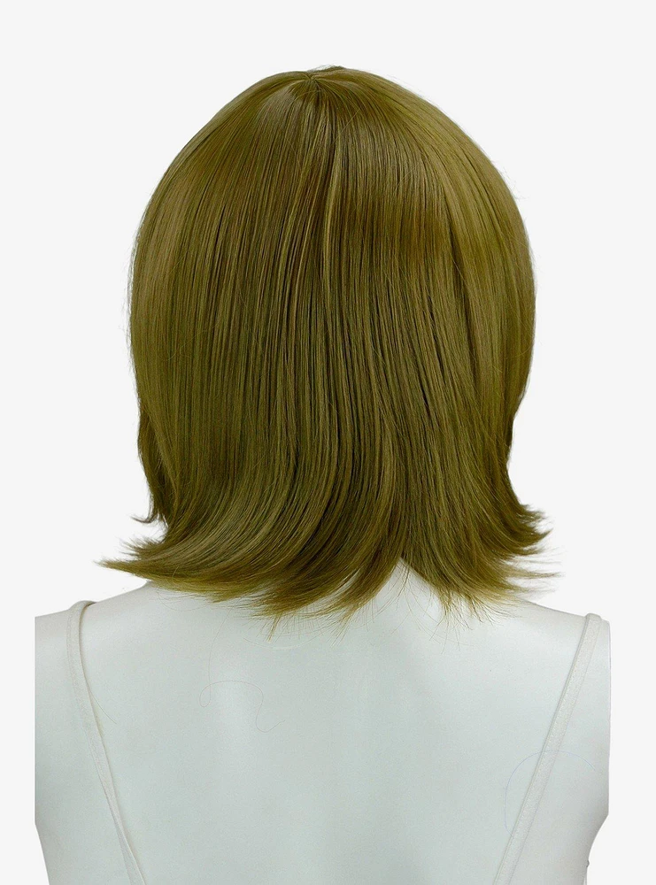 Epic Cosplay Chronos Matcha Brown Layered Bob Wig