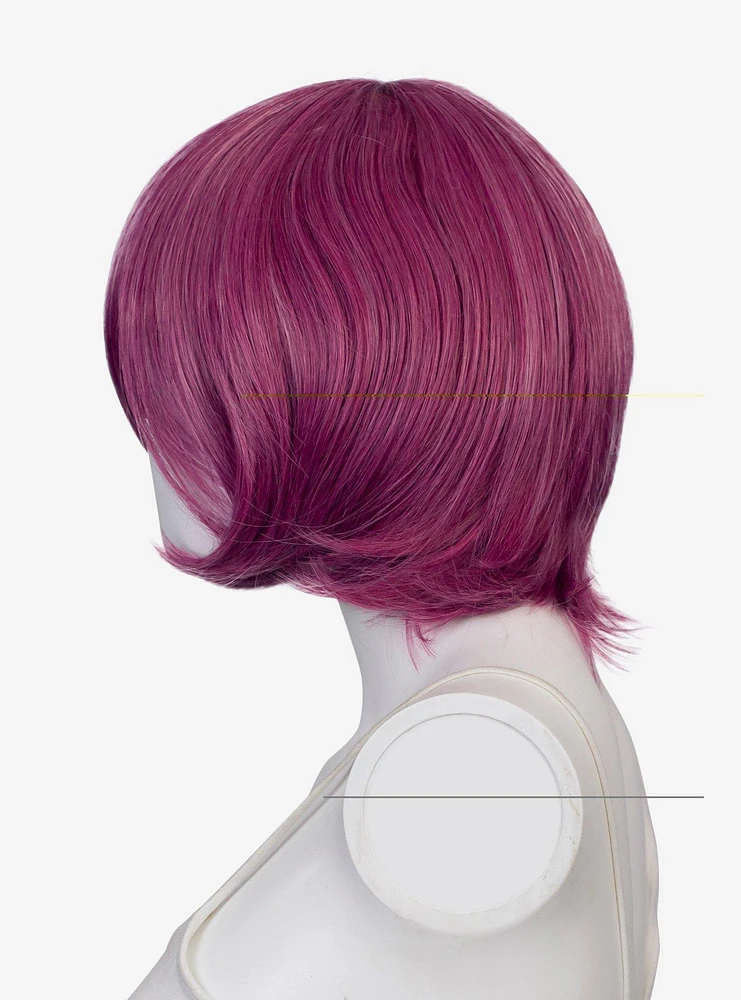 Epic Cosplay Chronos Raspberry Pink Mix Layered Bob Wig