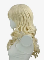 Epic Cosplay Hestia Platinum Blonde Shoulder Length Curly Wig